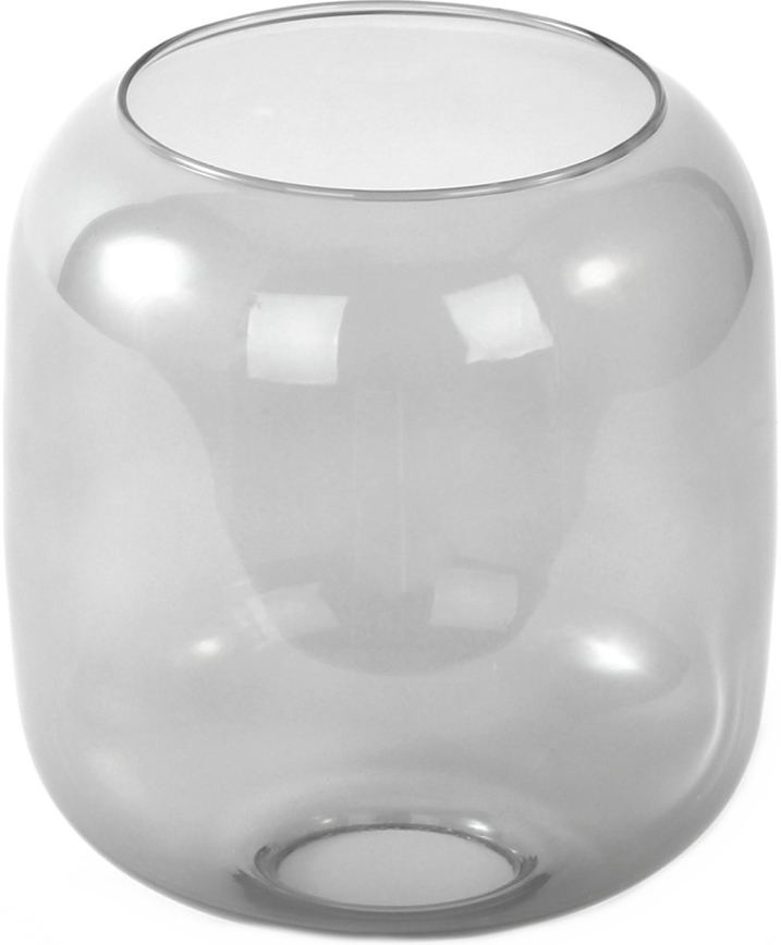 Verre de rechange pour lustre E27, pr. 14 cm, gris fumé