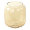 Verre de rechange pour lustre E27, Ø 14 cm, brun fumé