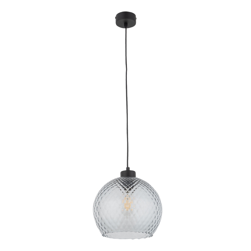 Verre de rechange pour lustre et applique murale DEVON E27 Ø 18 cm, gris fumé