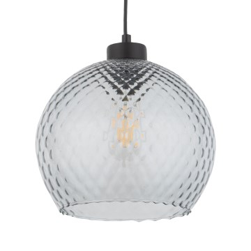 Verre de rechange pour lustre et applique murale DEVON E27 Ø 25 cm, gris fumé