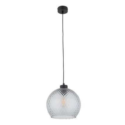 Verre de rechange pour lustre et applique murale DEVON E27 Ø 25 cm, gris fumé
