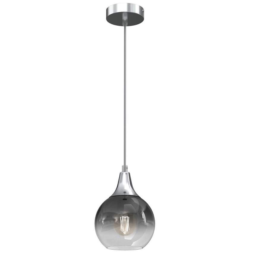 Verre de rechange pour lustre et applique murale MONTE E27 Ø 15 cm fumé