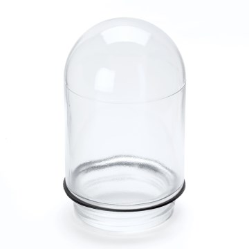 Verre de rechange pour lustre et lampe EDWARD E27, diamètre 10 cm, transparent