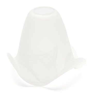 Verre de rechange pour lustre et lampe SISI E14 Ø 13 cm blanc