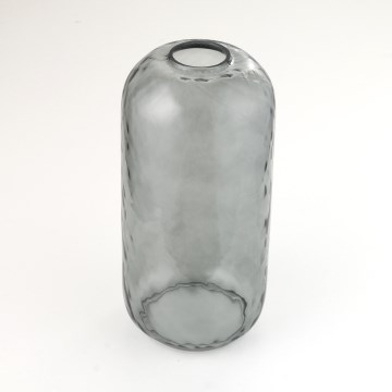 Verre de rechange pour lustre KARO E27 Ø 14 cm gris fumé