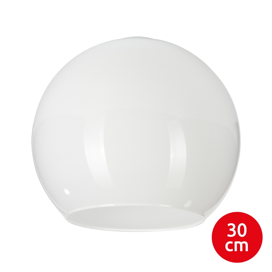 Verre de rechange pour lustre KULA E27, diamètre 30 cm, blanc