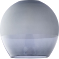 Verre de rechange pour lustre KULA E27, diamètre 38 cm, gris fumé