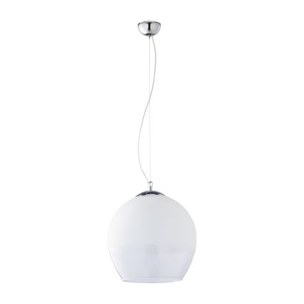 Verre de rechange pour lustre KULA E27 Ø 38 cm, blanc/transparent