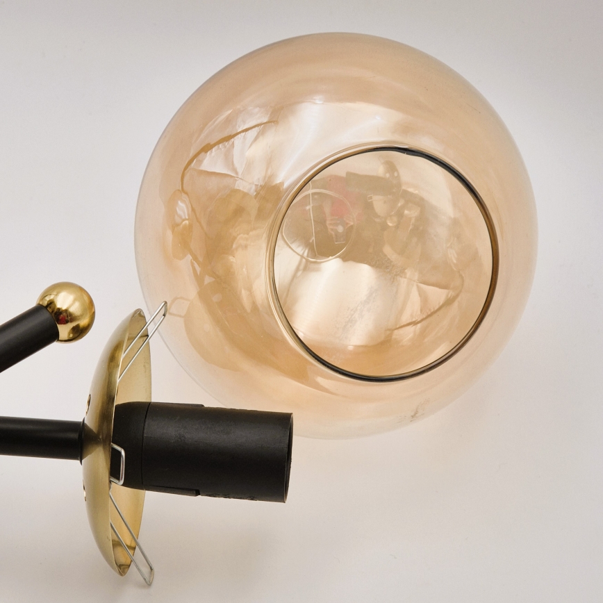 Verre de rechange pour lustre MALENA, MALIVA E14 beige fumé