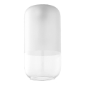 Verre de rechange pour lustre MARCO E27, diamètre 14 cm, transparent/blanc