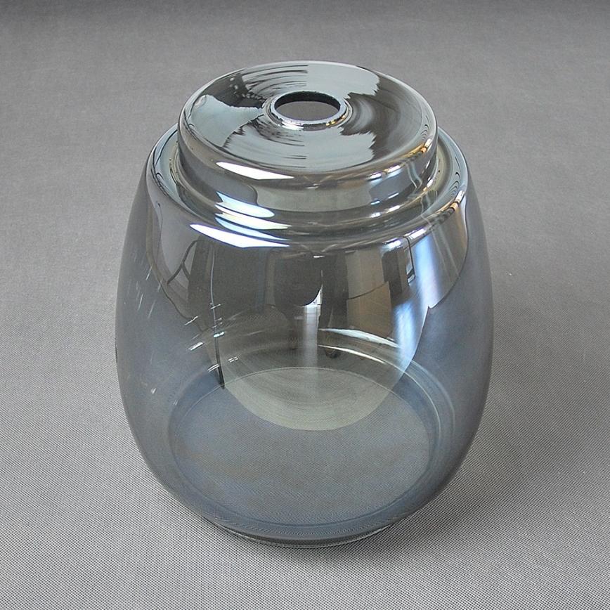 Verre de rechange pour lustre PILAR E27, Ø 26 cm, gris fumé