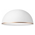 Verre de rechange pour lustre RETRO, ANTICO E27, Ø 30 cm, blanc/bronze