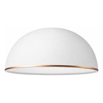Verre de rechange pour lustre RETRO, ANTICO E27, Ø 30 cm, blanc/bronze