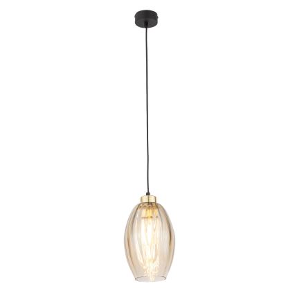 Verre de rechange pour lustre SEBO E27 Ø 17 cm beige fumé