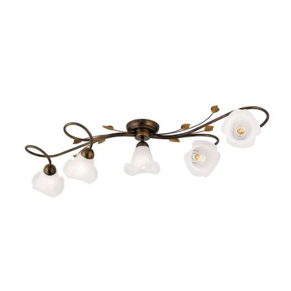 Verre de rechange pour lustre et lampe SISI E14 Ø 13 cm blanc
