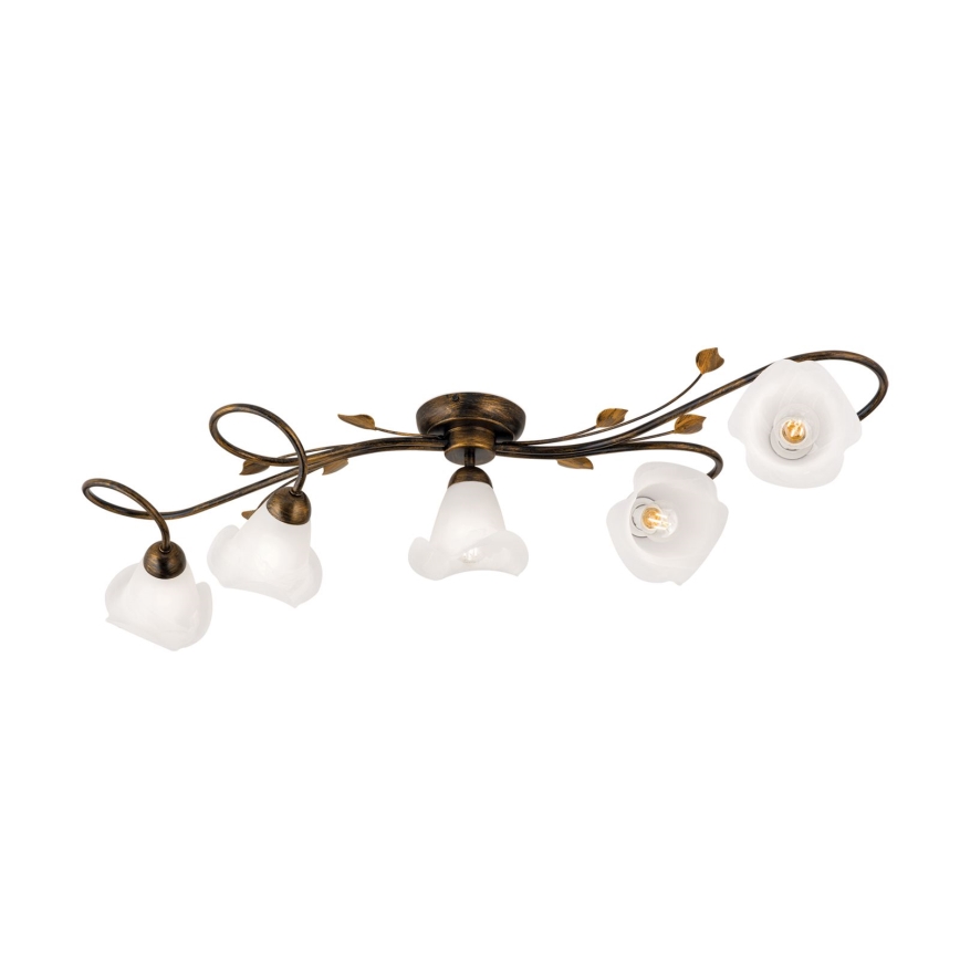 Verre de rechange pour lustre et lampe SISI E14 Ø 13 cm blanc