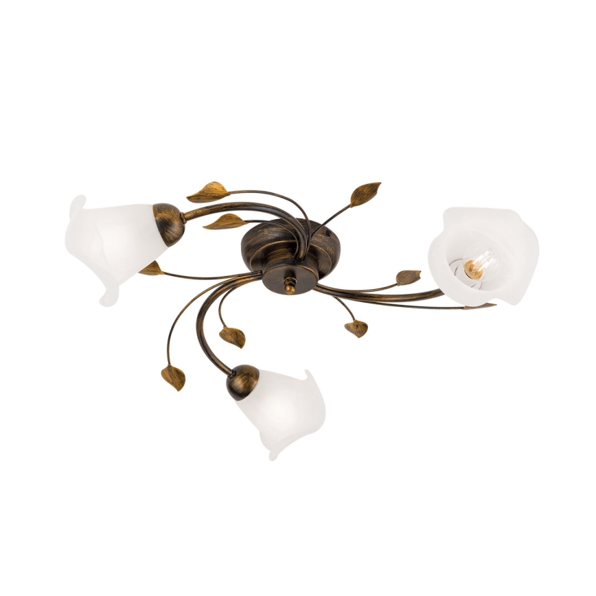 Verre de rechange pour lustre et lampe SISI E14 Ø 13 cm blanc