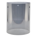 Verre de rechange pour plafonnier E27 d. 13 cm gris