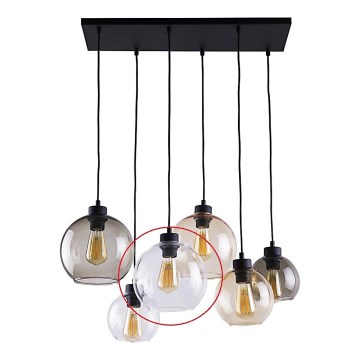 Verre de rechange pour suspension CUBUS E27 transparent