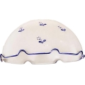 Verre de rechange universel NONNA E27 Ø 20 cm blanc/bleu