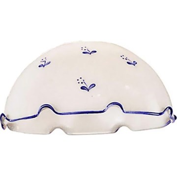 Verre de rechange universel NONNA E27 Ø 20 cm blanc/bleu