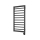 Vertaduro - Radiateur de salle de bains ADEL avec thermostat, 400 W, 100 x 50 cm, anthracite