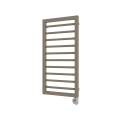 Vertaduro - Radiateur de salle de bains avec thermostat ADEL 400W 100x50 cm taupe