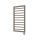 Vertaduro - Radiateur de salle de bains avec thermostat ADEL 400W 100x50 cm taupe