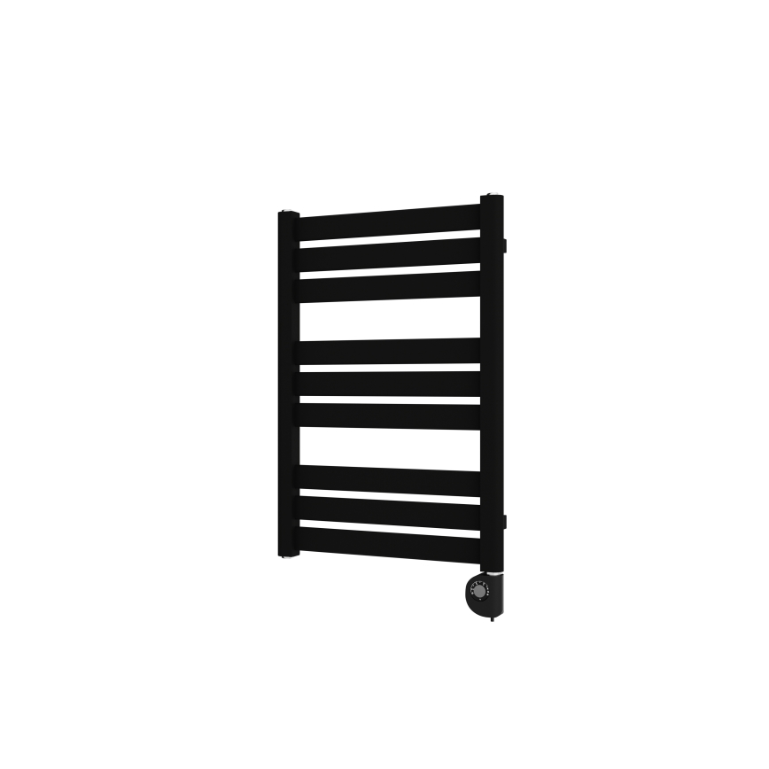 Vertaduro - Radiateur de salle de bains avec thermostat LUCY 400W 73x50 cm noir