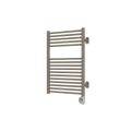 Vertaduro - Radiateur de salle de bains avec thermostat MEG 400W 78x50 cm taupe
