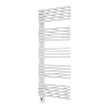 Vertaduro - Radiateur de salle de bains avec thermostat MICHELLE 600W 129x50 cm blanc