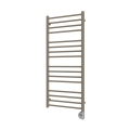 Vertaduro - Radiateur de salle de bains avec thermostat SIMONE 400W 114x50 cm taupe