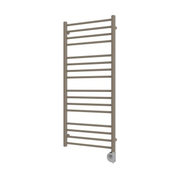 Vertaduro - Radiateur de salle de bains avec thermostat SIMONE 400W 114x50 cm taupe