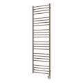 Vertaduro - Radiateur de salle de bains avec thermostat SIMONE 600W 174x50 cm taupe