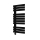 Vertaduro - Radiateur de salle de bains avec thermostat ZIVA 500W 109x50 cm noir