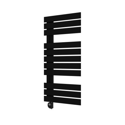 Vertaduro - Radiateur de salle de bains avec thermostat ZIVA 500W 109x50 cm noir