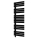 Vertaduro - Radiateur de salle de bains avec thermostat ZIVA 800 W 177 x 50 cm noir