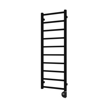 Vertaduro - Radiateur de salle de bains avec thermostat ZOE 400 W 114 x 40 cm noir