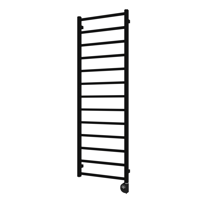 Vertaduro - Radiateur de salle de bains avec thermostat ZOE 400W 150x50 cm noir