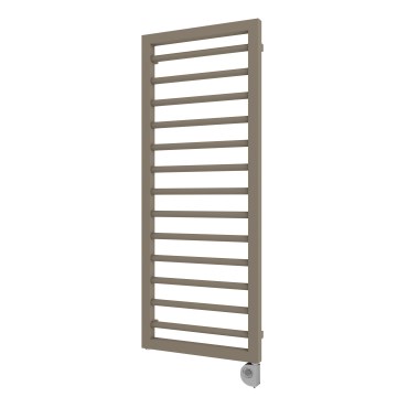 Vertaduro - Radiateur de salle de bains thermostatique ADEL 600W 128x50 cm taupe
