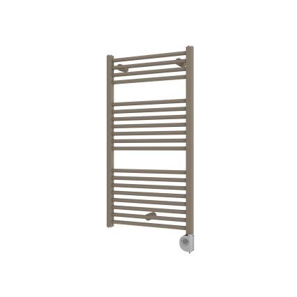 Vertaduro - Radiateur de salle de bains thermostatique DENISE 400W 94x50 cm taupe