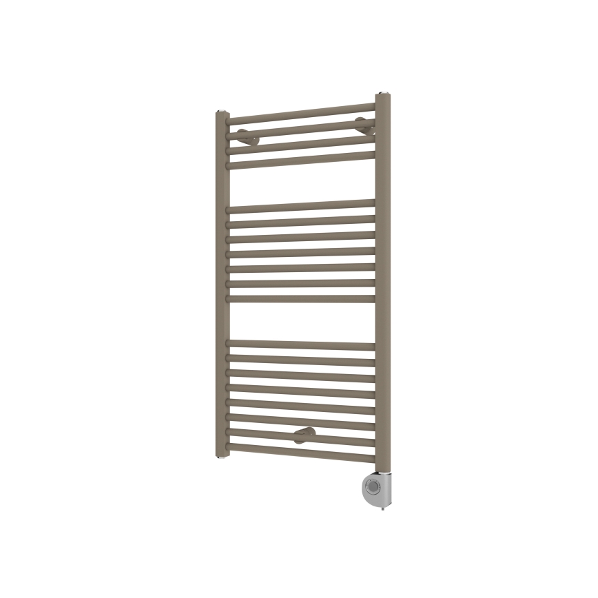 Vertaduro - Radiateur de salle de bains thermostatique DENISE 400W 94x50 cm taupe