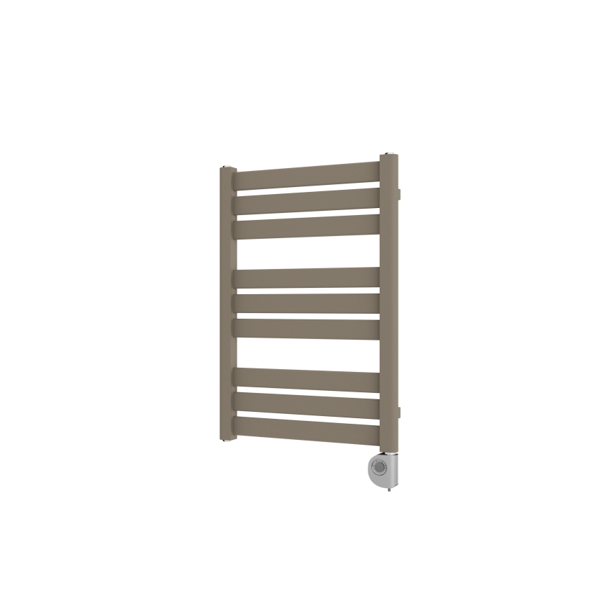 Vertaduro - Radiateur de salle de bains thermostatique LUCY 400W 73x50 cm taupe
