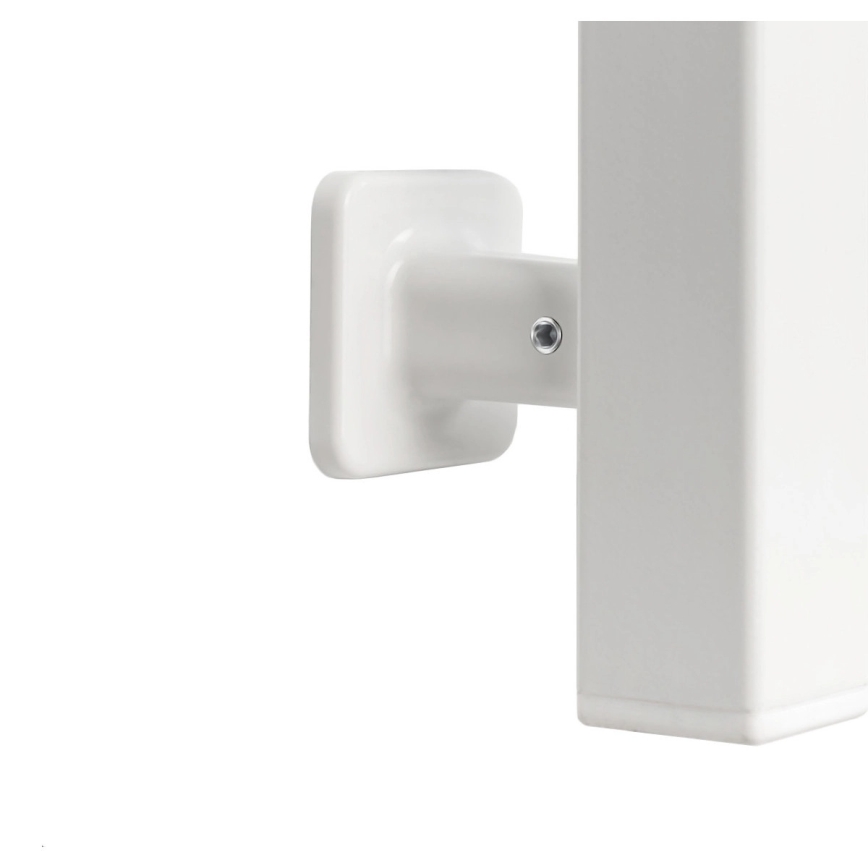 Vertaduro - Sèche-serviettes électrique avec thermostat DOR 155W/230V 80x48 cm IP44 blanc, côté droit