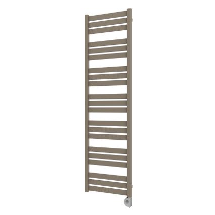 Vertaduro - Radiateur sèche-serviettes avec thermostat LUCY 800W 177x50 cm taupe