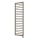 Vertaduro - Sèche-serviettes avec thermostat ADEL 600W 172x50 cm taupe
