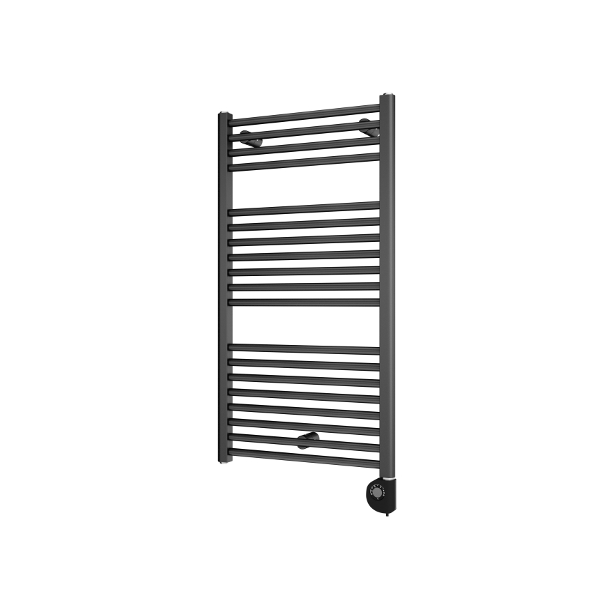 Vertaduro - Sèche-serviettes avec thermostat DENISE 400W 94x50 cm anthracite