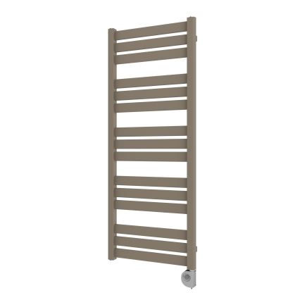 Vertaduro - Sèche-serviettes avec thermostat LUCY 600 W 125 x 50 cm taupe