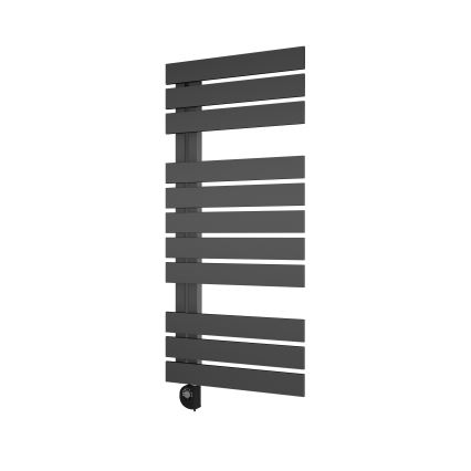Vertaduro - Sèche-serviettes de salle de bains avec thermostat ZIVA 500W 109x50 cm anthracite