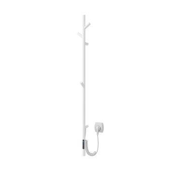 Vertaduro - Sèche-serviettes électrique MEDA 37W 118x16 cm blanc